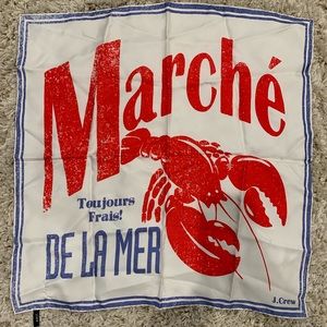 Vintage Jcrew silk scarf